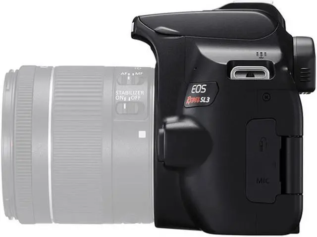 Alt view image 7 of 9 - Canon EOS Rebel SL3 DSLR Camera (Black, Body Only) - Intl Model