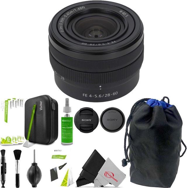 Sony FE 28-60mm f/4-5.6 SO2860456 Lens with Essential Accessory