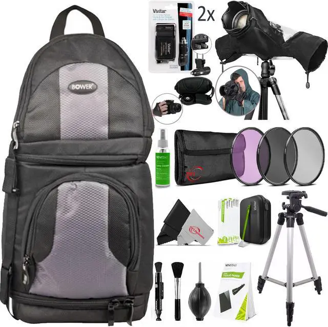Main image of Best Travel Kit Bundle for Canon EOS R10 R50 Mirrorless Camera with 18-45mm Lens (Black)