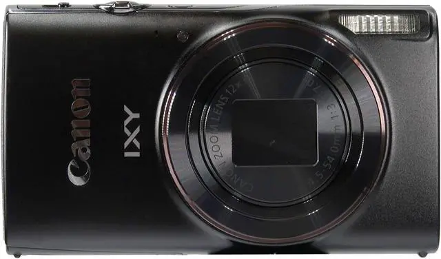 Alt view image 2 of 7 - Canon Powershot IXY 650/ELPH 360 20.2MP Point and Shoot Digital Camera (Black) with 32GB Accessory Bundle