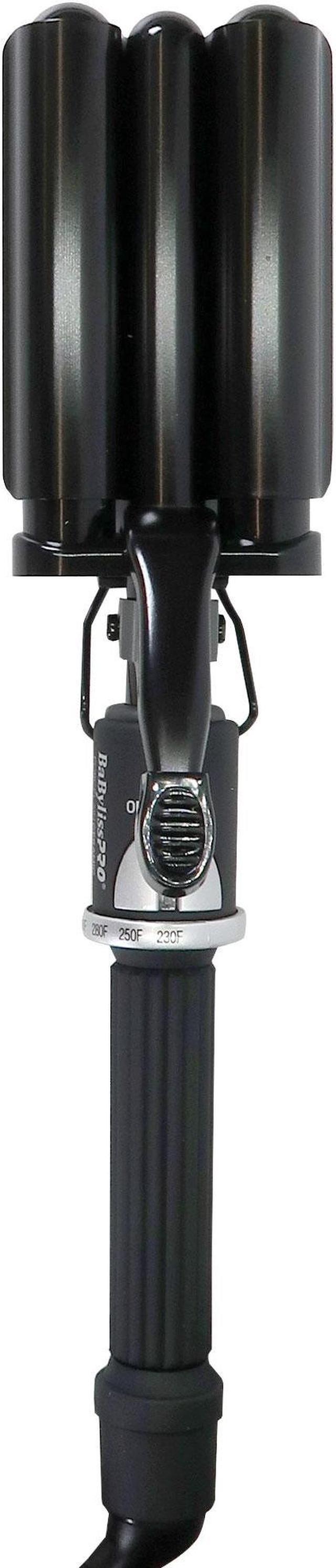 Alt view image 3 of 6 - BaByliss Pro Porcelain Ceramic Gift Box (Dryer, Waver, Curling Iron) Black #BPPP7