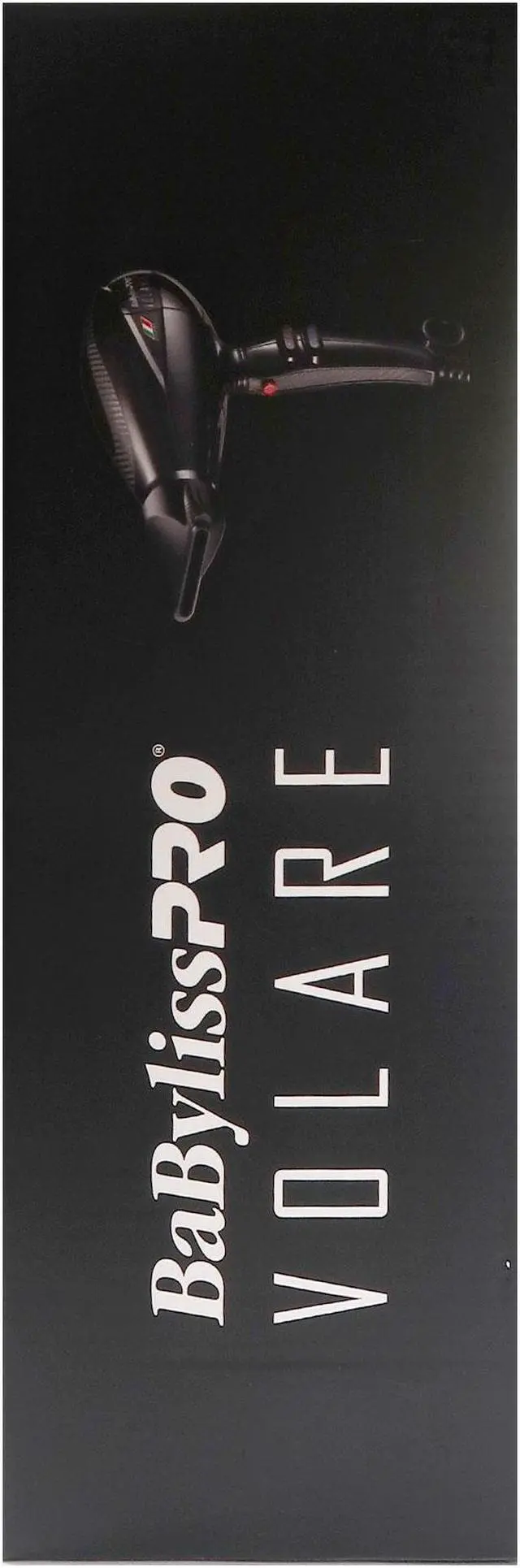 Alt view image 6 of 6 - BaByliss Pro Volare Nano Titanium Professional Quality Italian Performance Hair Dryer 2000-Watt Blow Dryer (Black) #BVOL1