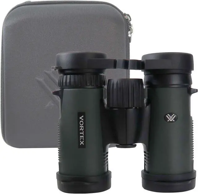 Alt view image 2 of 7 - Vortex 8x32 Diamondback HD Binoculars DB-212 with Top Professional Cleaning Kit