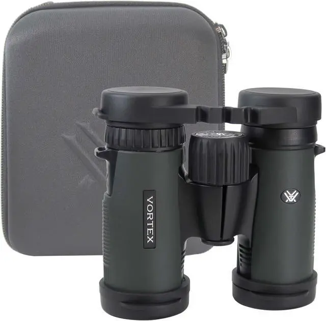 Alt view image 2 of 7 - Vortex 10x32 Diamondback HD Binoculars DB-213 with Top Professional Cleaning Kit