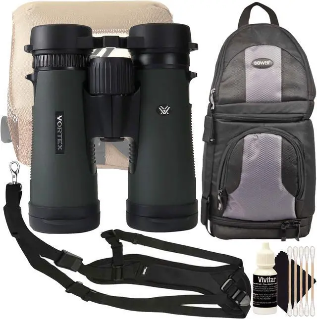 Main image of Vortex 8x42 Diamondback HD Binoculars DB-214 with Top Accessories