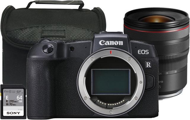 Canon EOS RP Mirrorless Digital Camera Black with Canon RF 14-35mm f/4 L IS  USM Lens Kit