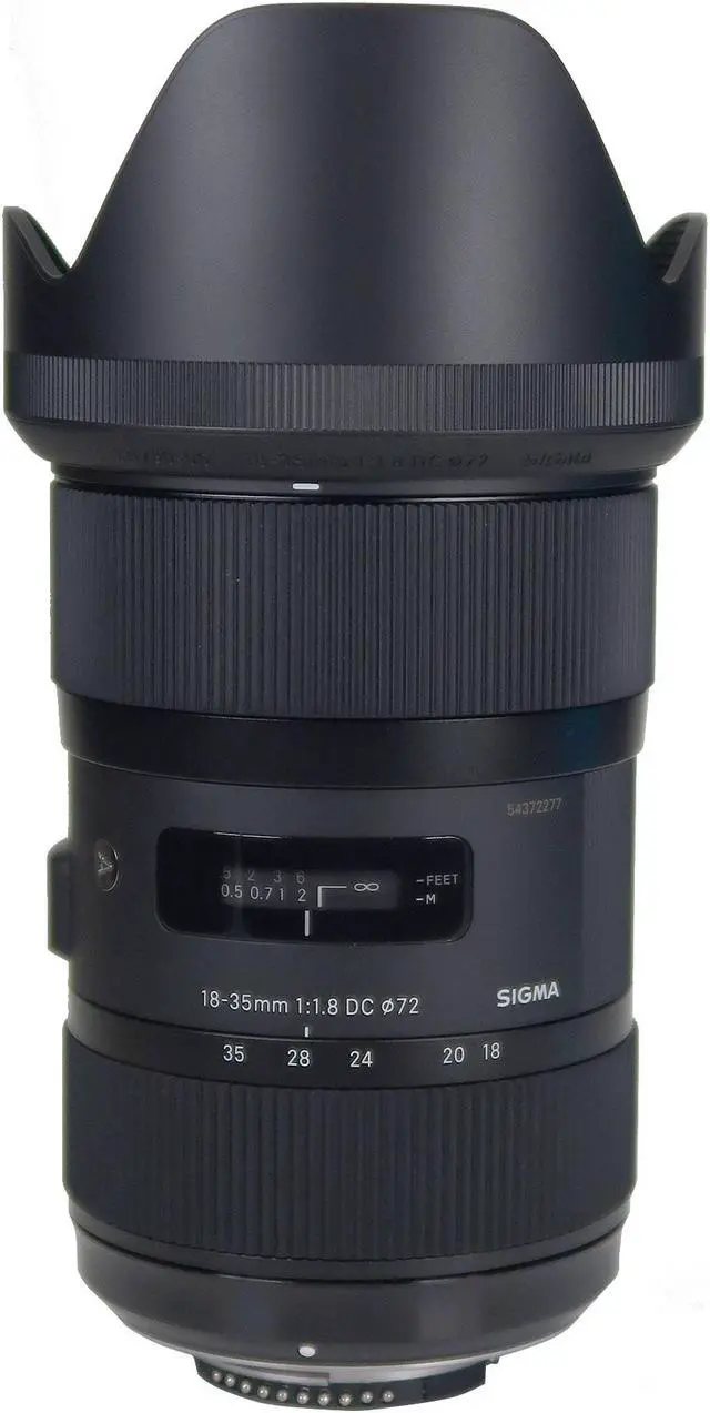 Alt view image 2 of 7 - Sigma 18-35mm f/1.8 DC HSM Art Lens for Nikon F with Accessory Kit