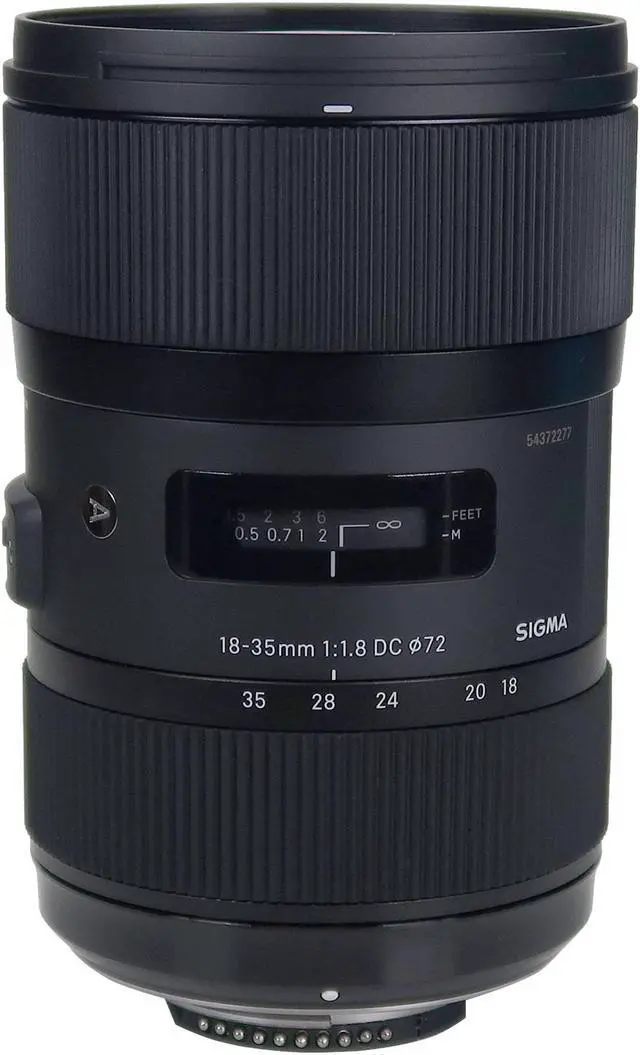 Alt view image 3 of 7 - Sigma 18-35mm f/1.8 DC HSM Art Lens for Nikon F with Accessory Kit