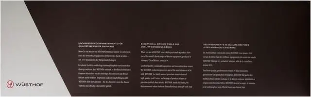 Alt view image 4 of 5 - Wusthof Classic Six Piece Cook's Set 1120160602 with 6" Cleaver Knive Black