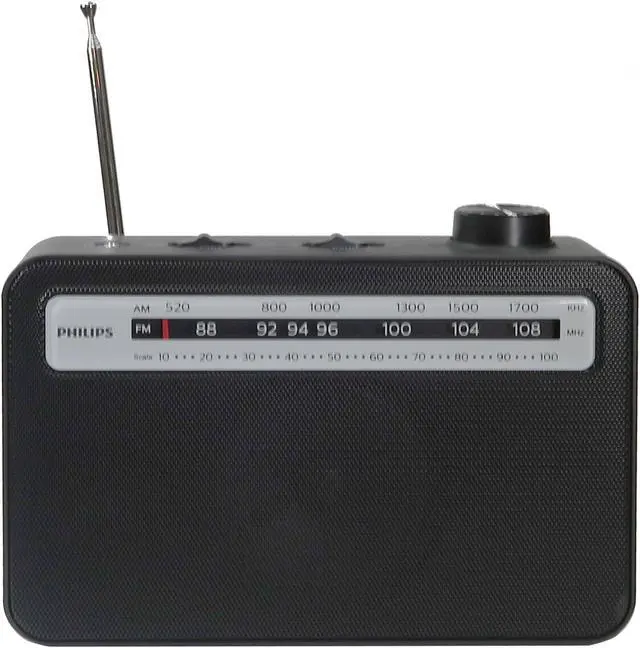 Alt view image 4 of 7 - Philips AM FM Portable Radio 2000 Series (TAR2506/37)