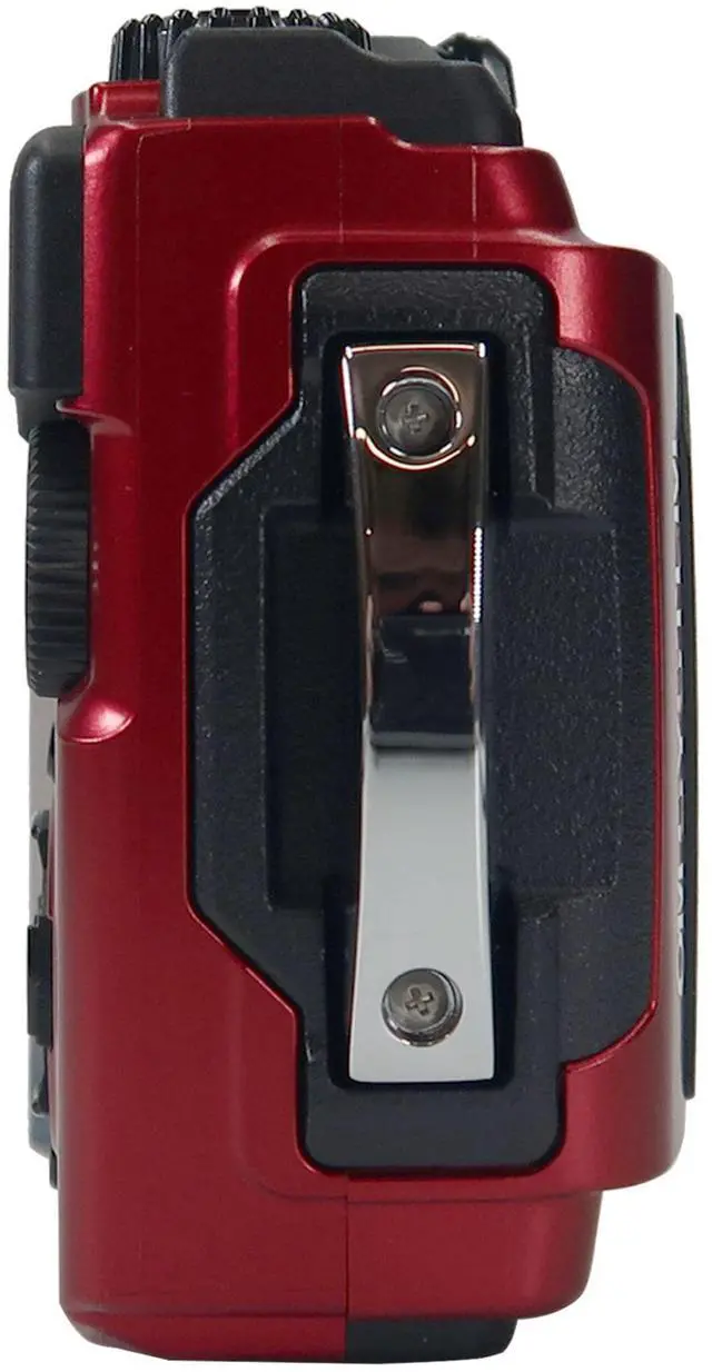 Alt view image 6 of 13 - OM System TG-7 12 Megapixel Compact Camera (Red)