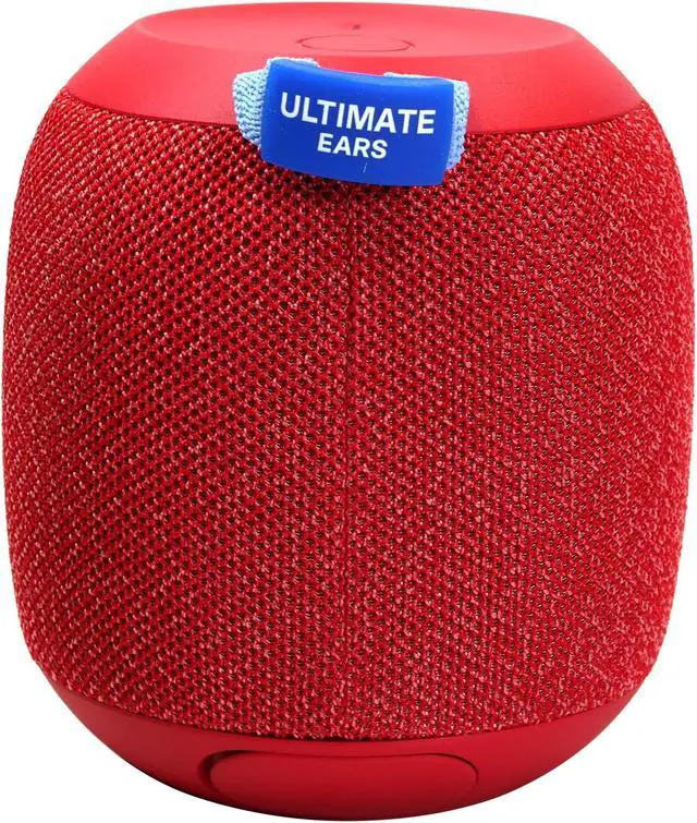 Alt view image 4 of 7 - Ultimate Ears WONDERBOOM 2 Portable Bluetooth Speaker (Radical Red) with Soft Pouch Bag