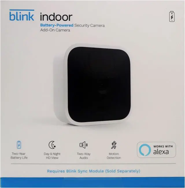 Alt view image 20 of 20 - Blink 53-024779 Indoor Add-On Camera