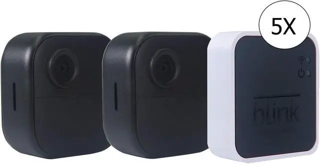 Main image of 5x Blink Outdoor 4 (4th Gen) Wireless 2 Camera System (Black)