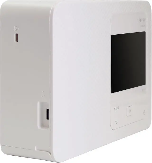 Alt view image 3 of 7 - Canon SELPHY CP1500 Compact Photo Printer (White) with 3x KP-108IN Selphy Color Ink 4x6 Paper Set 3115B001