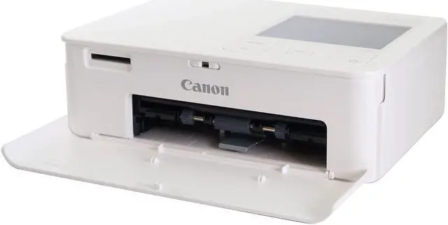 Alt view image 4 of 7 - Canon SELPHY CP1500 Compact Photo Printer (White) with 3x KP-108IN Selphy Color Ink 4x6 Paper Set 3115B001