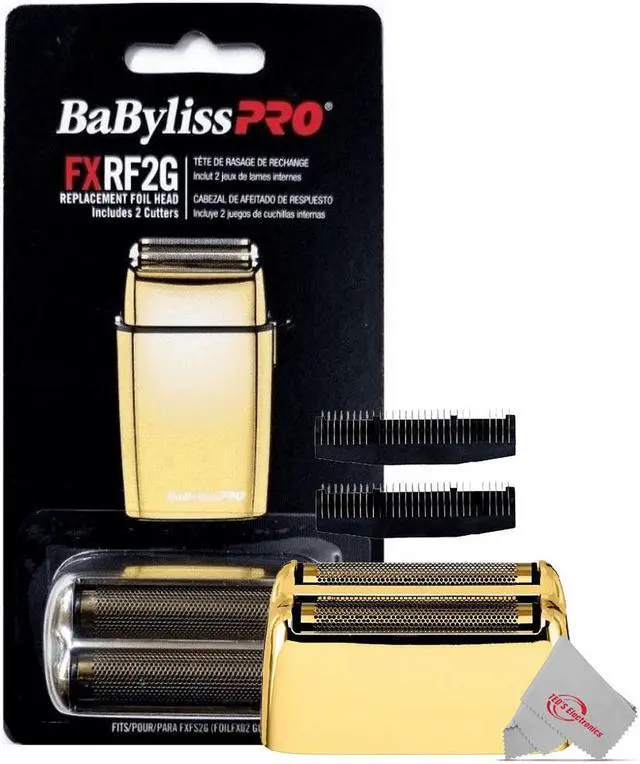 Alt view image 2 of 4 - 2x Babyliss Pro FXRF2G Replacement Double Foil Head & Cutter for FX02 Shaver