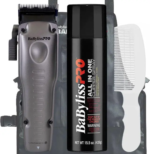 Main image of BaByliss Pro FXONE LO-PROFX High-Performance Low-Profile Clipper #FX829 Barber Accessory Bundle