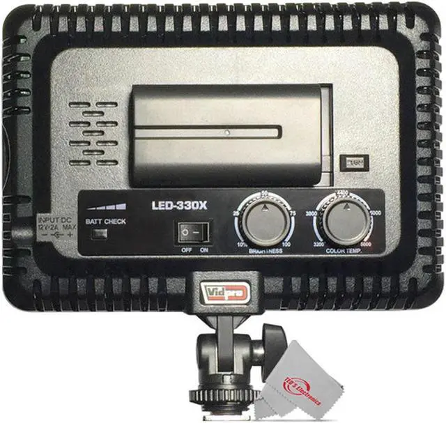 Alt view image 5 of 7 - 2x Ultra Slim High-Intensity Dimmable LED Light Panel 5000 Lux Output with 12-Inch Calapsible Pan Tilt Tripod for Vloggers Bloggers Creators and Professional Product Photography