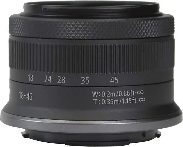 Alt view image 6 of 7 - Canon EOS R100 Mirrorless Camera Black with Canon RF-S 18-45mm and Canon RF-S 55-210mm IS STM Lens