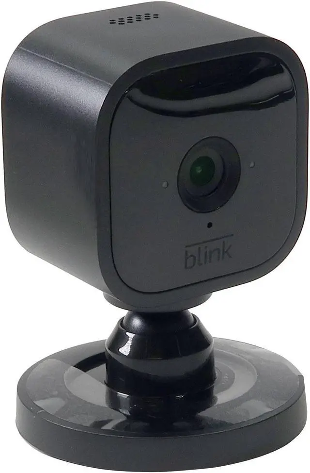 Alt view image 7 of 13 - Blink Mini - Compact indoor plug-in smart security camera, 1080p HD video, night vision, motion detection, two-way audio, easy set up, Works with Alexa - 1 camera (Black)