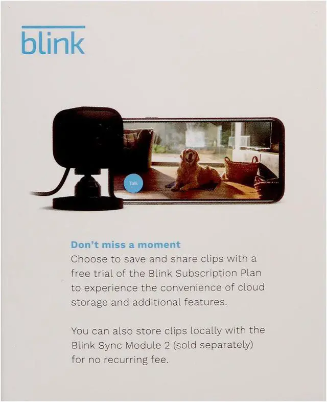 Alt view image 9 of 13 - Blink Mini - Compact indoor plug-in smart security camera, 1080p HD video, night vision, motion detection, two-way audio, easy set up, Works with Alexa - 1 camera (Black)