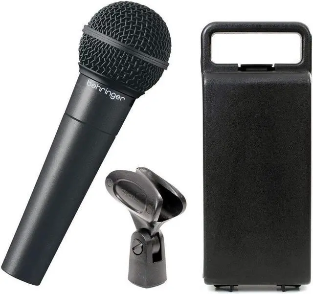 Alt view image 5 of 7 - Behringer XM8500 Ultravoice Dynamic Cardioid Vocal Microphone with Boya BY-BA20 Desk Holder Mic Stand Bracket and Pig Hog 8mm XLR Male to Female Cable
