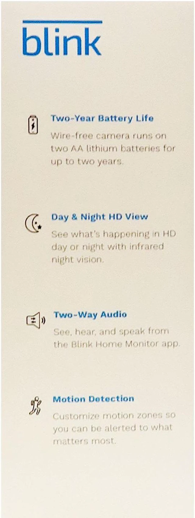 Blink Outdoor Battery Powered Weather-Resistant Security Cameras - 2 ...