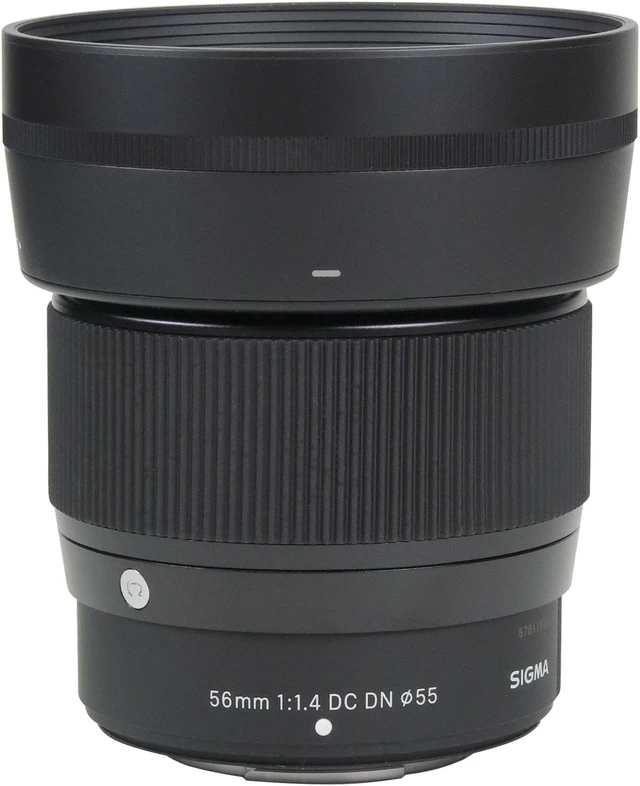 Alt view image 2 of 7 - Sigma 56mm f/1.4 DC DN Contemporary Lens (Sony E) All You Need Accessory Kit