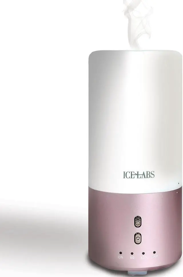 Main image of Vivitar 100ML Essential Oil Diffuser, Quiet Premium Humidifier, Natural Home Fragrance Aroma Diffuser with 7 LED Color Changing Light - Regal Rose Gold