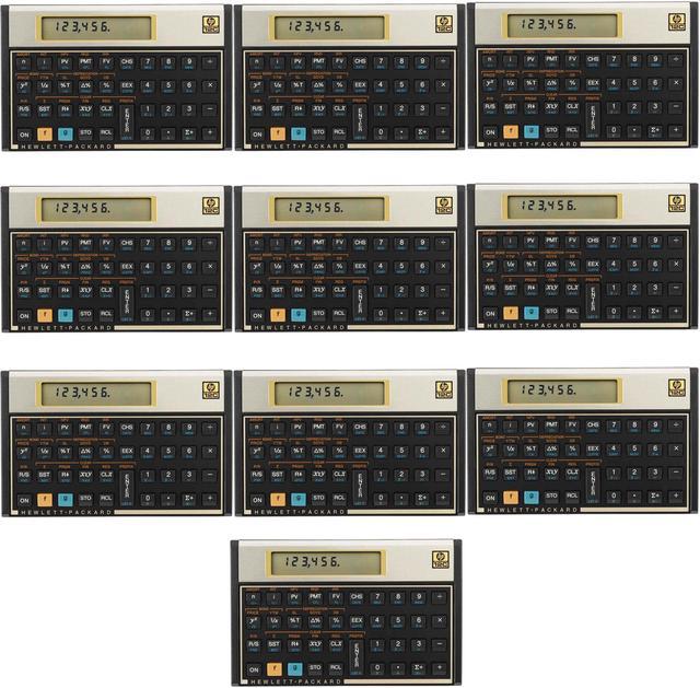 Main image of HP 12c Financial Calculator -10 Count