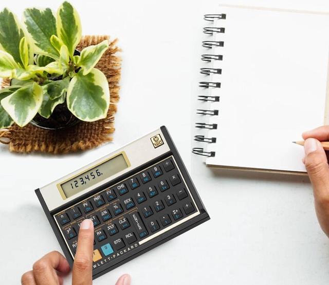 Alt view image 6 of 6 - HP 12c Financial Calculator -10 Count