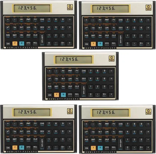 Main image of HP 12c Financial Calculator -5 Count