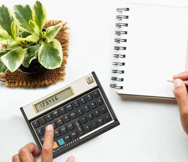 Alt view image 6 of 6 - HP 12c Financial Calculator -5 Count