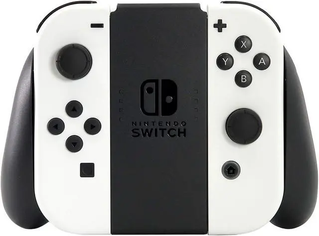 Alt view image 9 of 13 - Nintendo Switch Console - OLED Model with White Joy-Con, Cefesfy