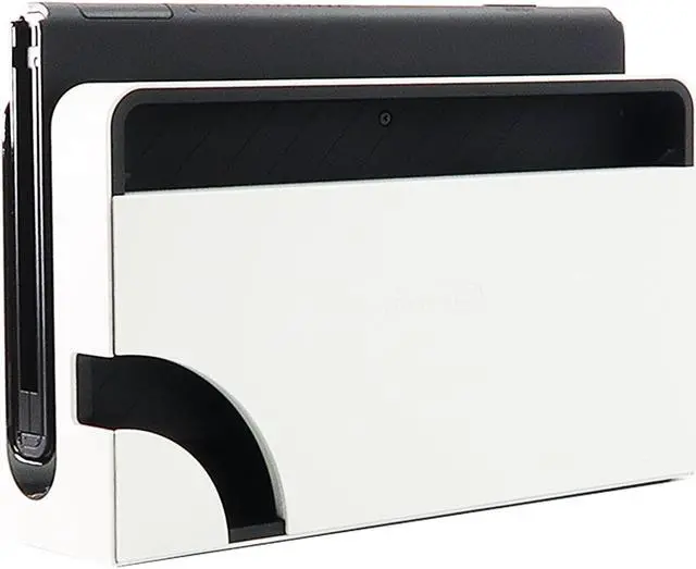 Alt view image 10 of 13 - Nintendo Switch Console - OLED Model with White Joy-Con, Cefesfy