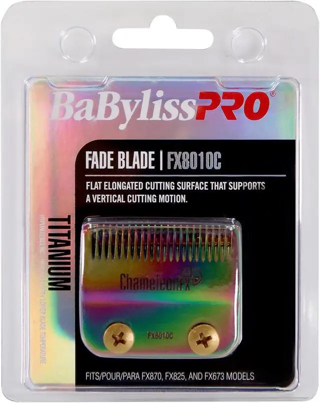 Main image of BaByliss Pro Replacement Titanium Fade Blade #FX8010C Fits for FX870, FX825, and FX673 Models