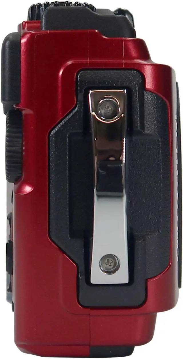 Alt view image 4 of 7 - Olympus OM SYSTEM Tough TG-7 Digital Camera (Red) with Small Camcorder Case