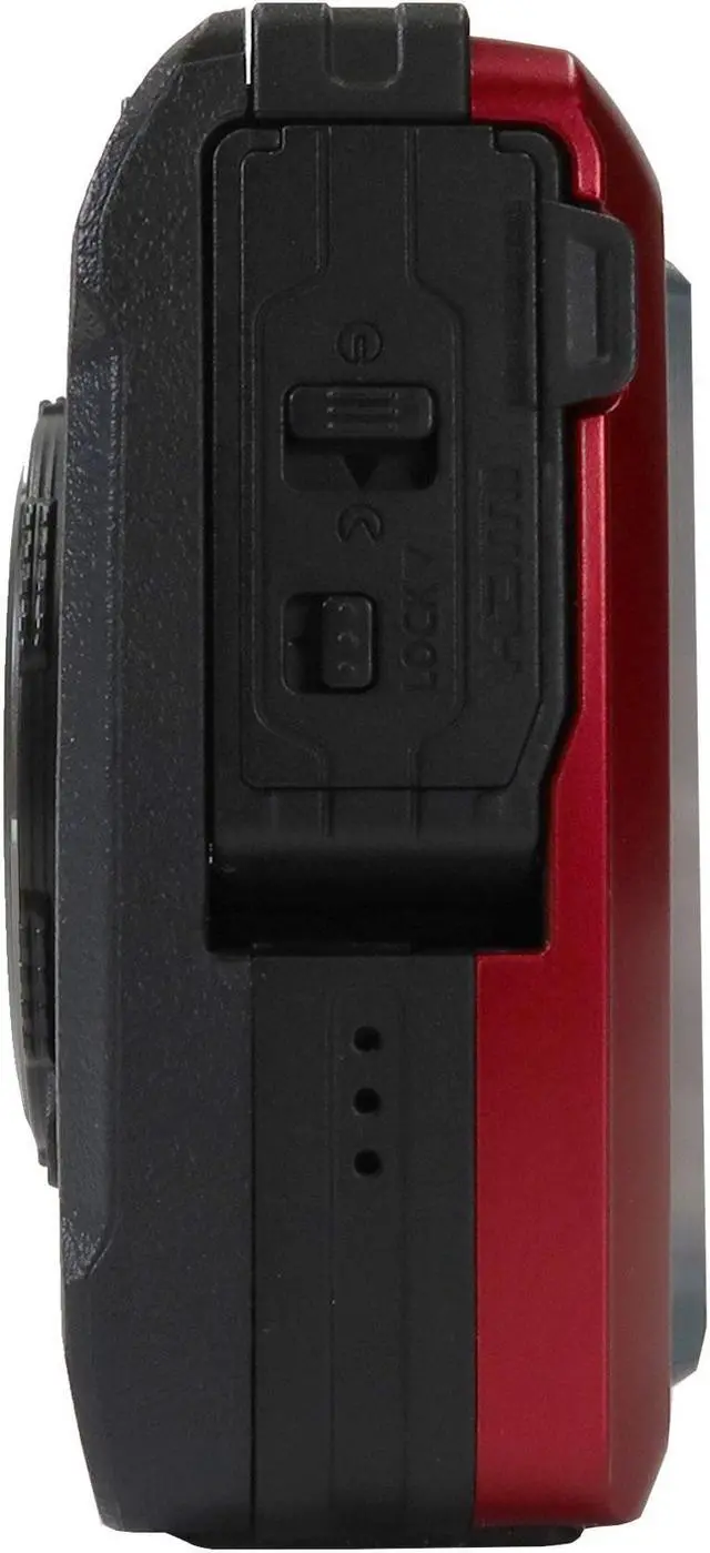 Alt view image 5 of 7 - Olympus OM SYSTEM Tough TG-7 Digital Camera (Red) with Small Camcorder Case