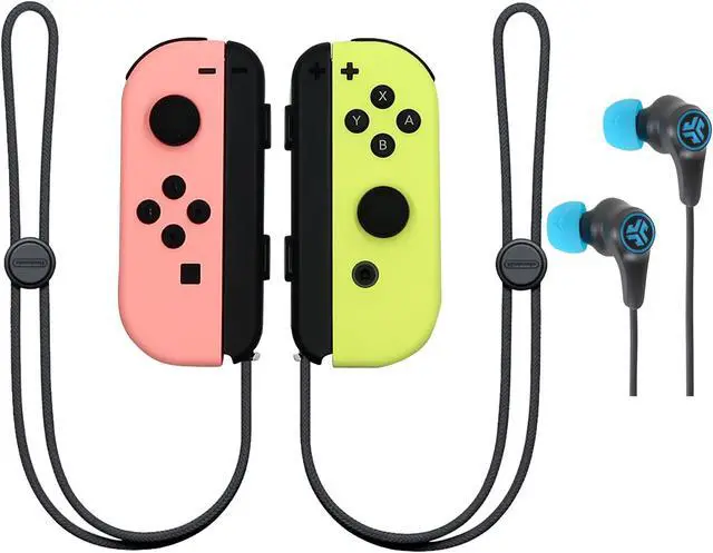Nintendo Switch Joy-Con Controllers (Pastel Pink / Pastel Yellow 
