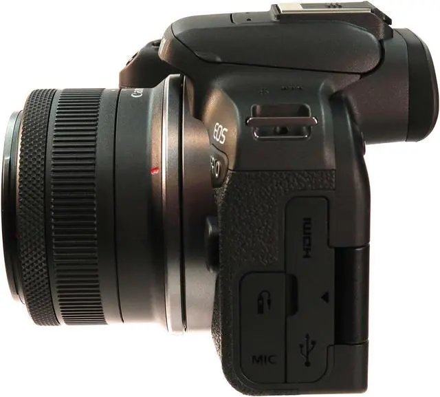 Alt view image 4 of 7 - Canon EOS R10 Mirrorless Camera with 18-45mm Lens Black and Canon RF 35mm f/1.8 IS Macro STM Lens Kit