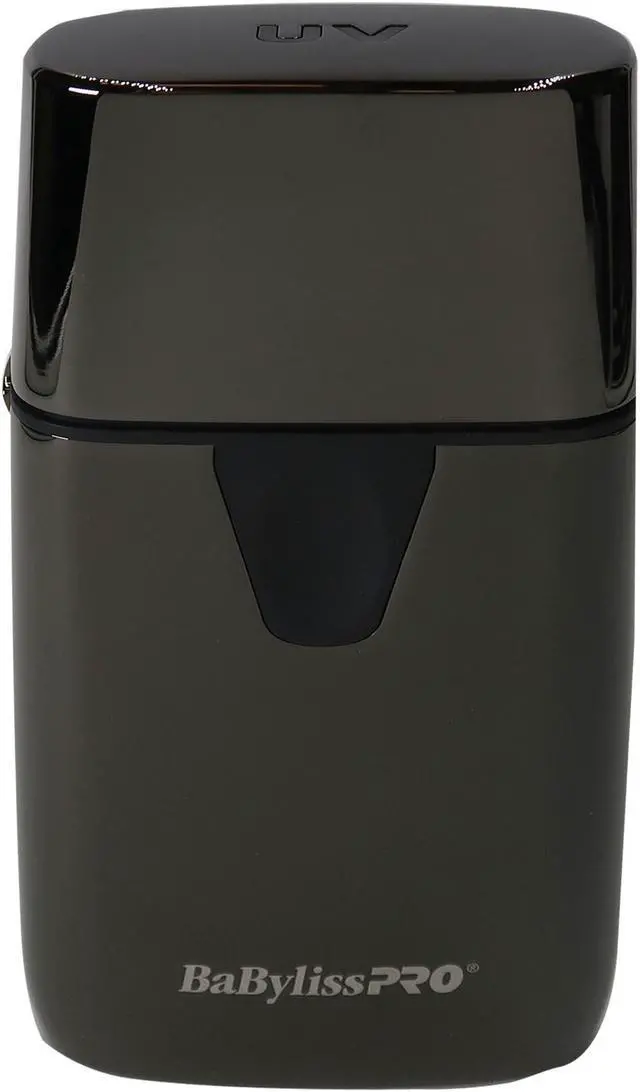 Alt view image 2 of 10 - BaByliss Pro UVFOIL UV-Disinfecting Metal Double Foil Shaver #FXLFS2 (Black)