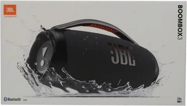 Alt view image 19 of 20 - JBL Boombox 3 - Portable Bluetooth Speaker IPX7 Waterproof, 24 Hours of Playtime (Black)