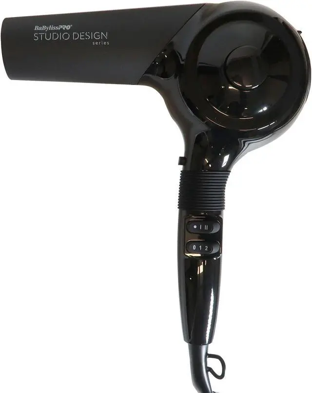 Alt view image 4 of 7 - BaByliss Pro Studio Design Series Sensor 1875 Watt Hair Dryer #BCI800UC and BaByliss Pro Studio Design Series 1.25" Crimpcurl #BCI005UC