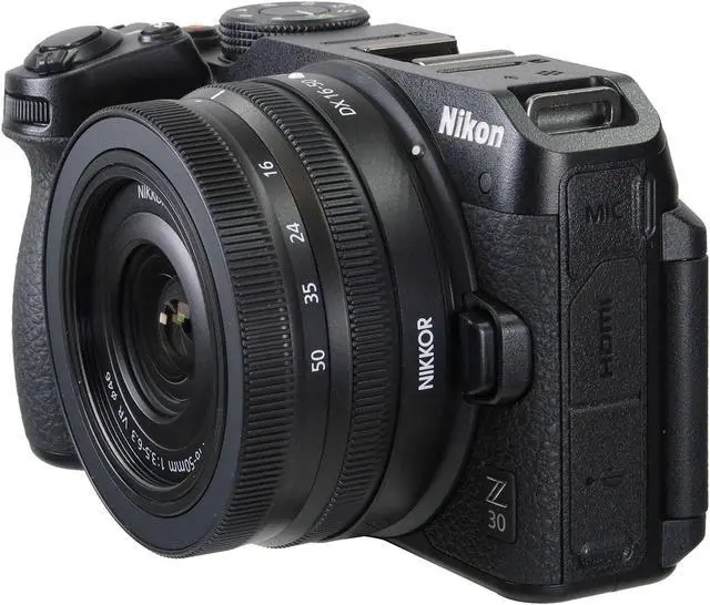 Alt view image 4 of 7 - Nikon Z30 Mirrorless Camera with DX 16-50mm Lens and Complete Accessory Bundle