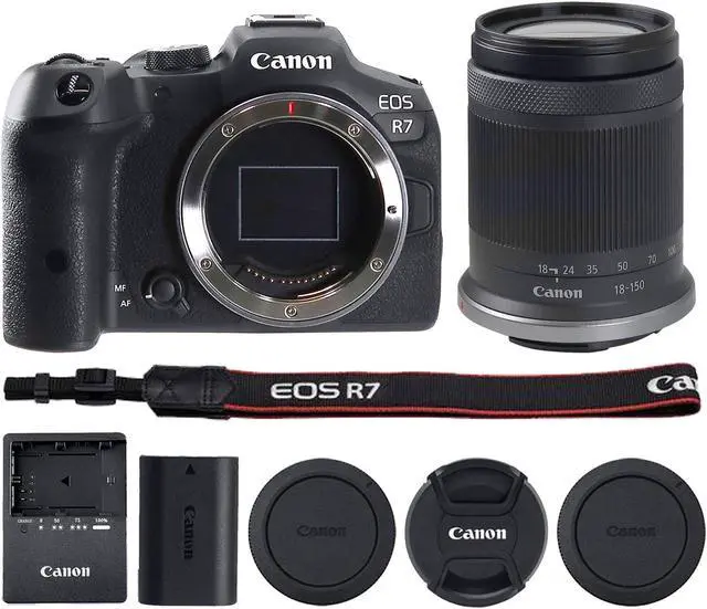 Alt view image 3 of 7 - Canon EOS R7 Mirrorless Camera with Canon RF-S 18-150mm f/3.5-6.3 IS STM Lens