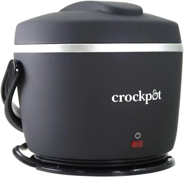 Main image of Crock-Pot Electric Lunch Box, Portable Food Warmer for On-the-Go, 20-Ounce (591 mL), Black Licorice