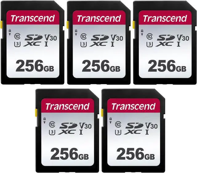 Main image of Transcend 256GB 300S UHS-I SDXC Memory Card- x5