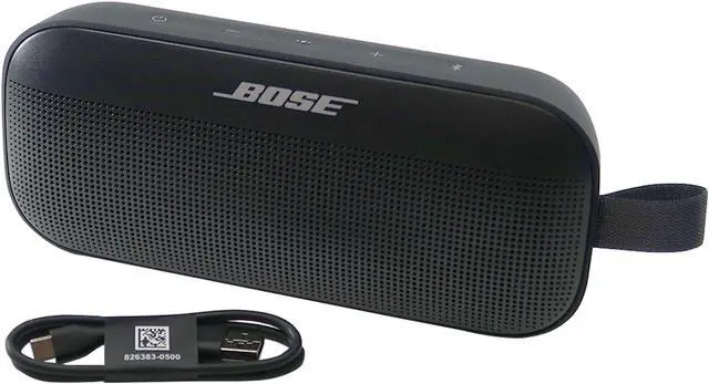 Alt view image 5 of 7 - Bose SoundLink Flex Se Wireless Portable Bluetooth Waterproof Speaker (Black)