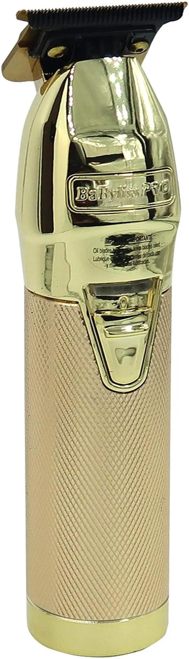 Alt view image 2 of 7 - BaByliss Pro GOLDFX+ All-Metal Lithium Outlining Trimmer Gold #FX787NG